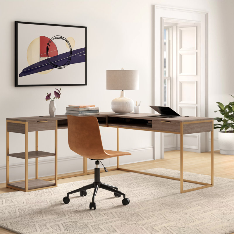 l shaped desk